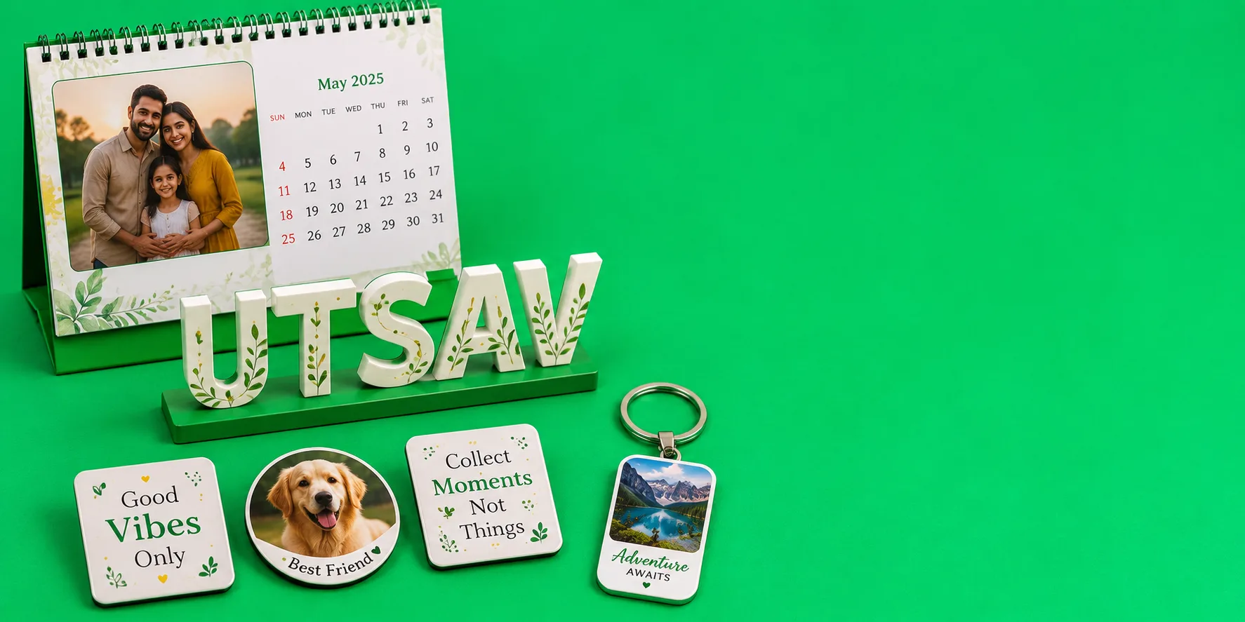 Personalised gifts and 3D printed name pieces
